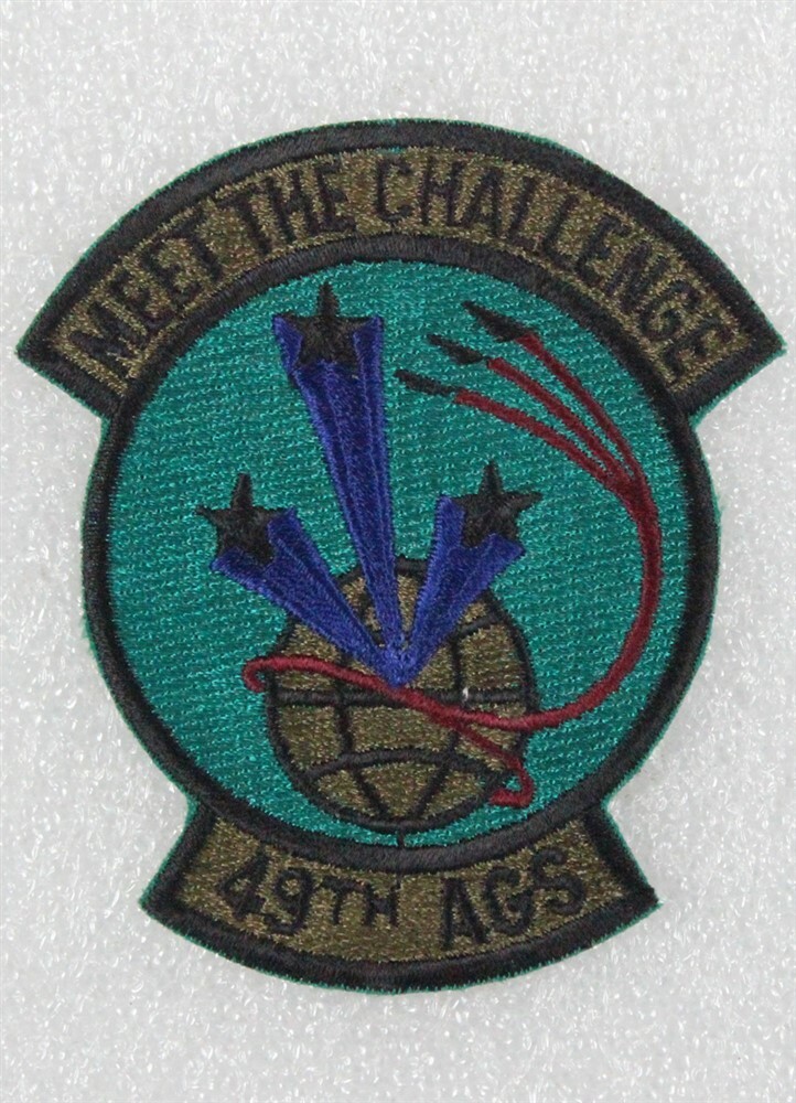 USAF Air Force Patch: 49th Aircraft Generation Squadron - subdued