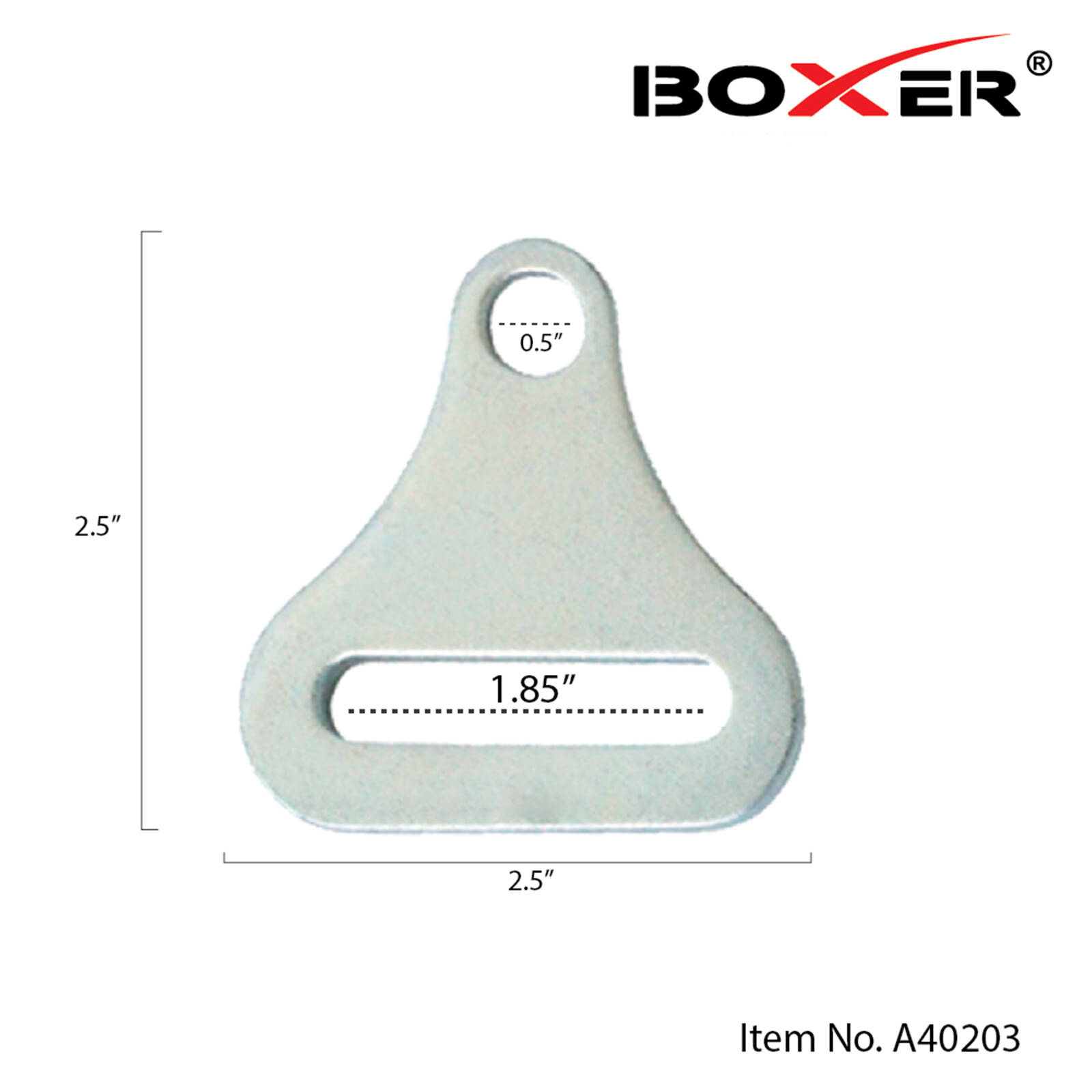 Boxer 2 Pack Seat Belt Harness Mounting Hardware Floor Anchor Steel Bolt On