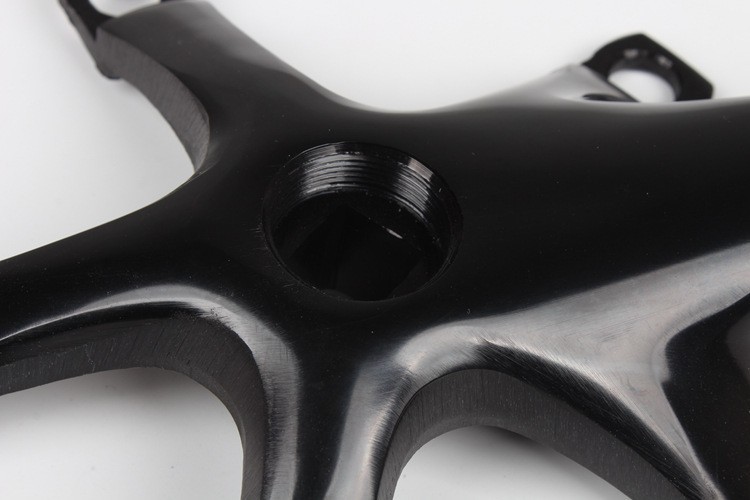 LITEPRO 170mm Crank arm 130BCD Road Folding Bike Crankset Square Hole Black