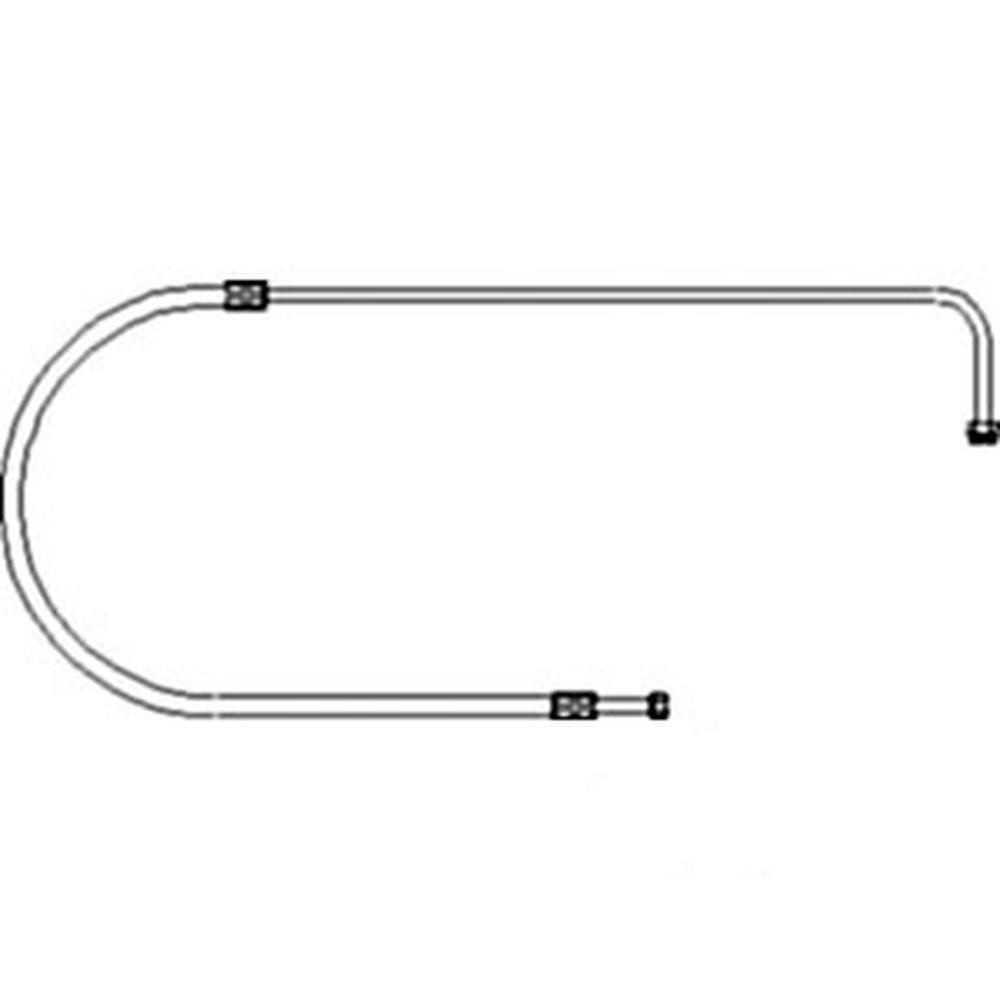 Air Conditioning Hose Line - Cab Post to Compressor - Flare