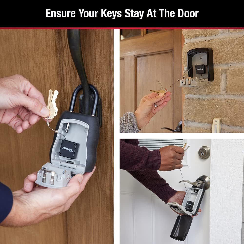 5490D Retractable Lock Box Key Tether