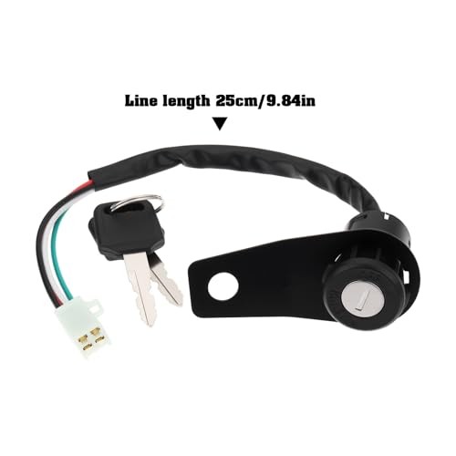 Motorcycle Ignition Switch Key Lock Compatible with 50-150cc Off-Road