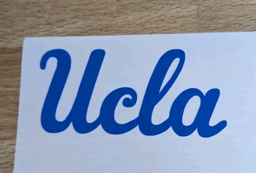 UCLA vinyl decal