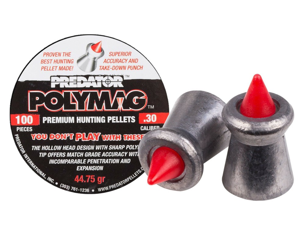 JSB Predator Polymag  44.75 Grain 200 Count (2 tins 100)