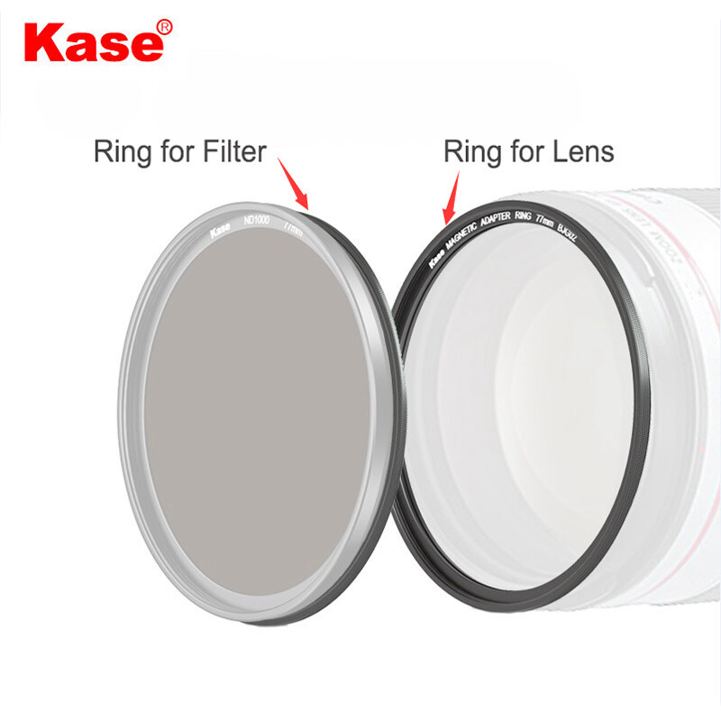 Kase KW Magnetic Adapter Ring ( Thread Filter Second Change Magnetic Filter )