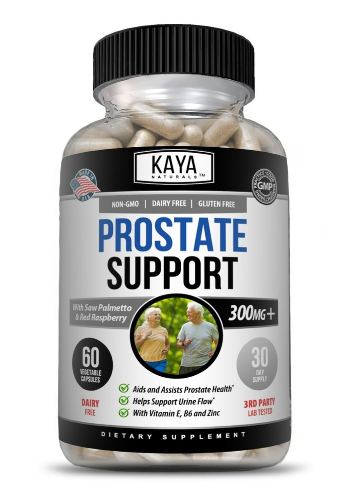 (2 Pack) Prostate Support - Reduce Frequent Urination, Stamina supplement 60ct