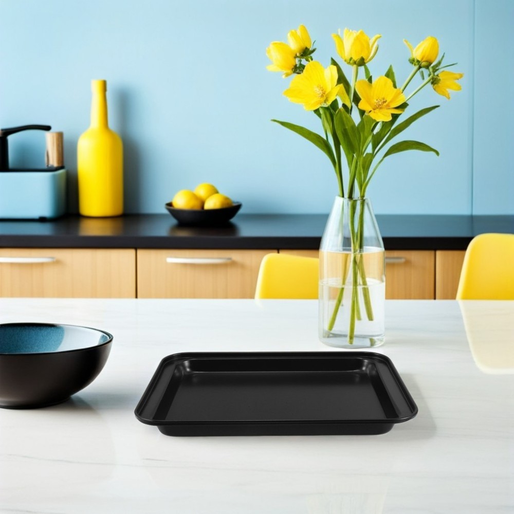 Rectangular Non-stick Baking Pan Sheets for Oven Rectangle Cookie Bakery Tray