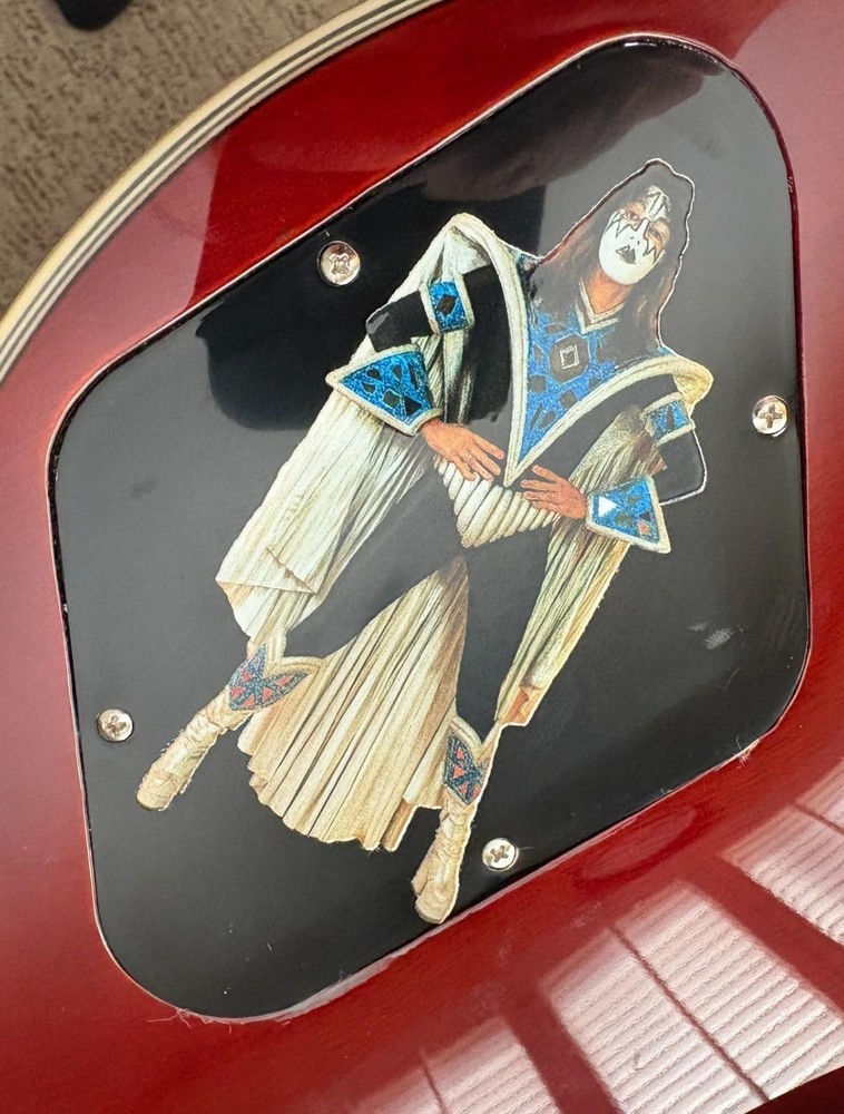 1979 Ace Frehley Kiss Costume and Makeup real life cutout UV DTF Sticker