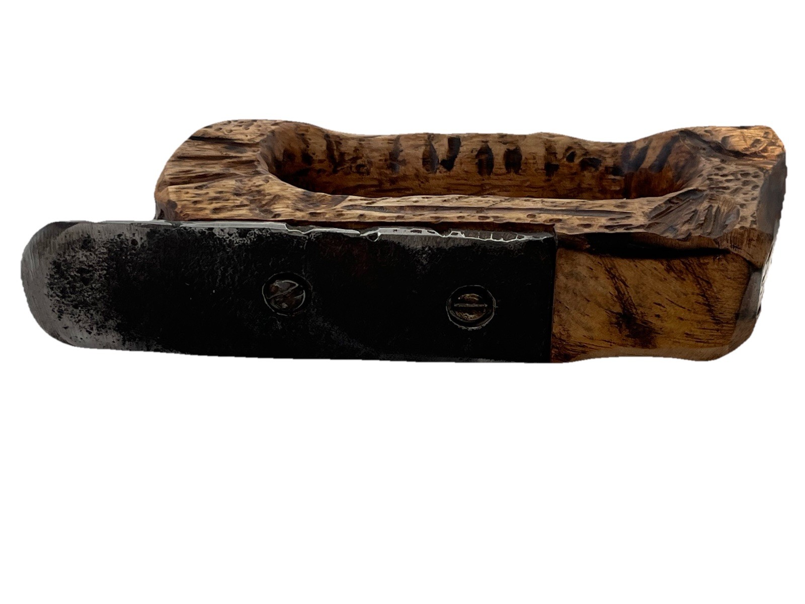 D-Shaped Pacific Northwest Coast Indigenous Adze (Modern Reproduction) 8"L x 3"T