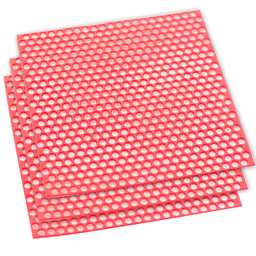 1 Box Dental Casting Wax Patterns Round Hole Flexible Lab Supplies 10 Sheets