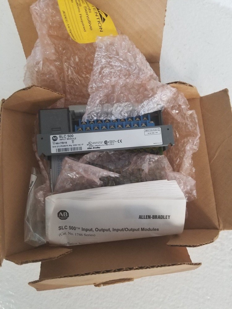 ALLEN-BRADLEY 1746-ITB16 SER C USED INPUT MODULE 1746ITB16