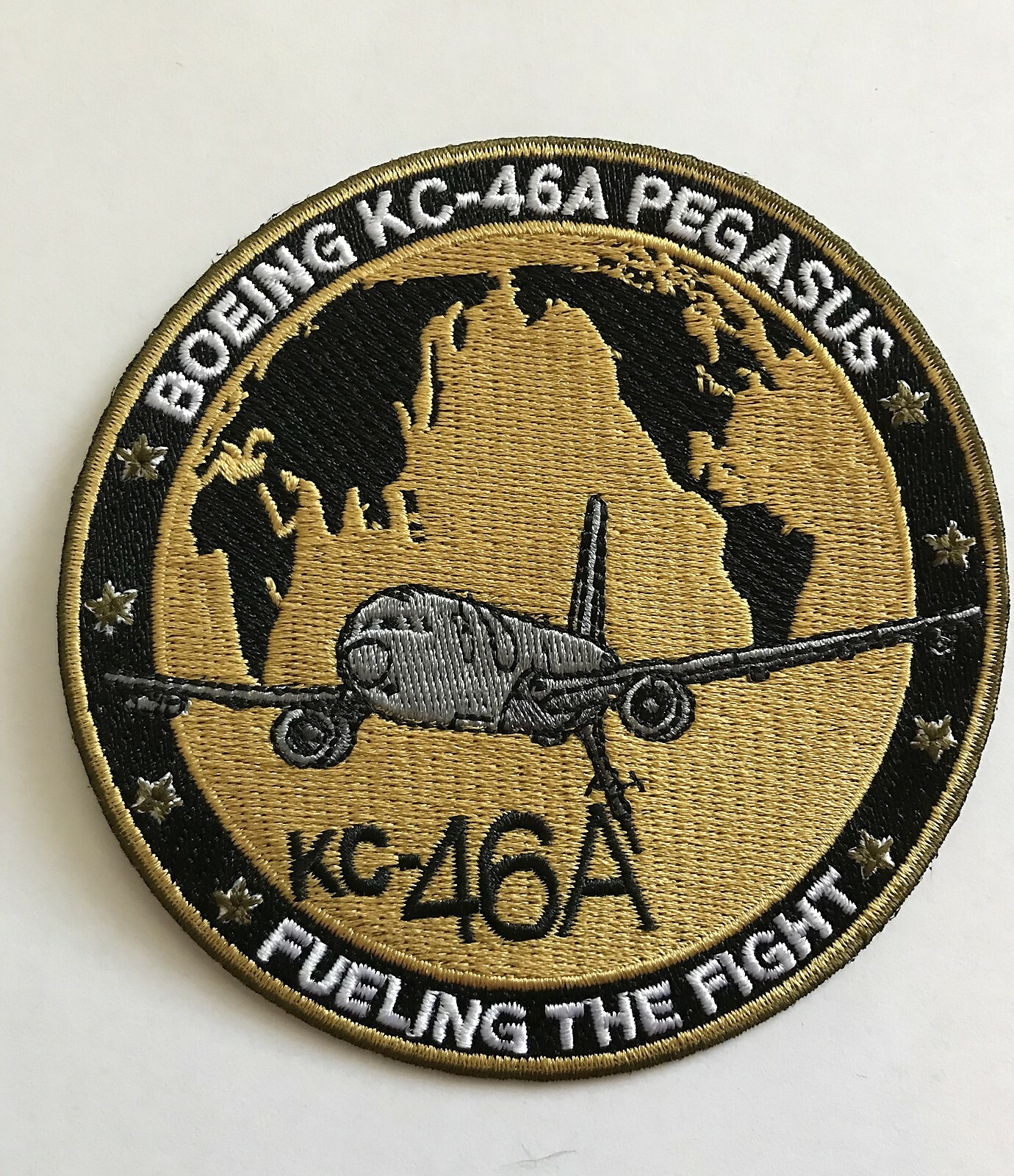 PATCH BOEING KC-46A PEGASUS.    FUELING THE FIGHT
