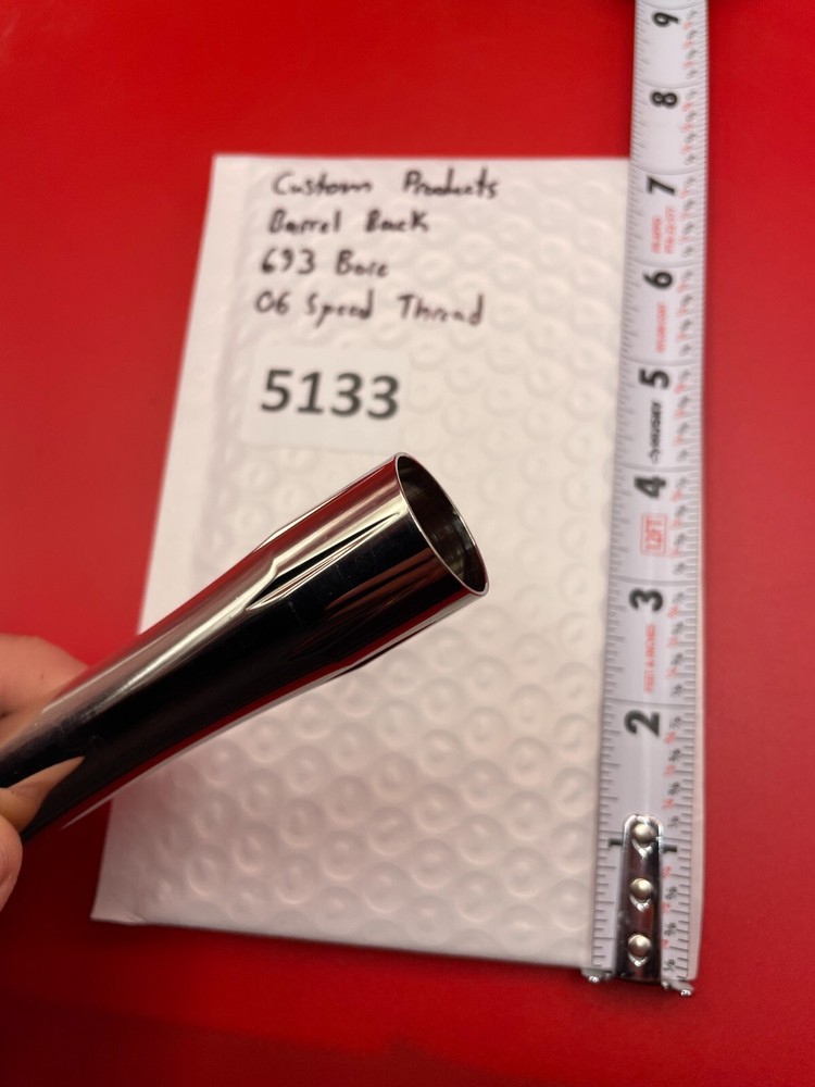 Custom Products Barrel Back 693 Bore 06 Speed Thread