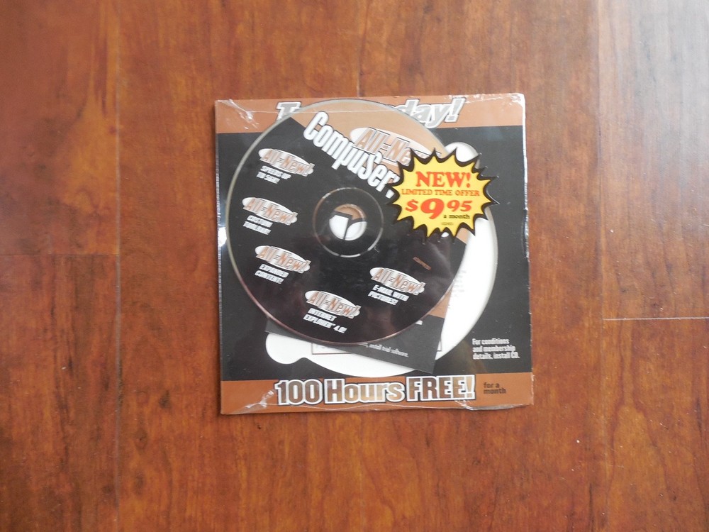 CompuServe 2000 Internet Access CD Disk
