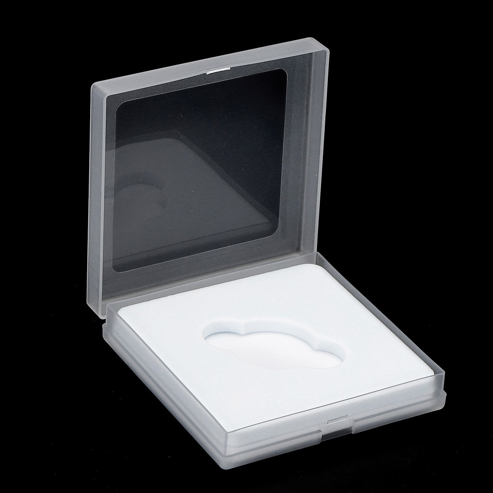 30mm Lens Filter Case,2pcs Camera Filter Case Portable Lens Filter Box Plastic
