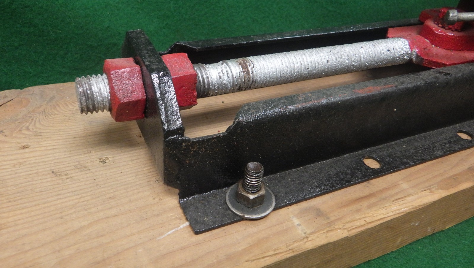 Pair Vintage Peck Stow & Wilcox Sheet Metal Bead Rollers/Crimpers w/Mount Pexto