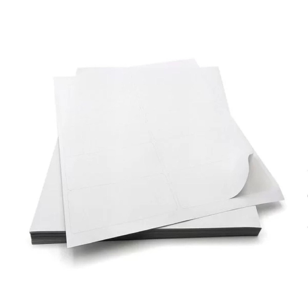 4" x 2" - Address Mailing White Label Sheets - 2000 Sheets/10 Labels Per Sheet
