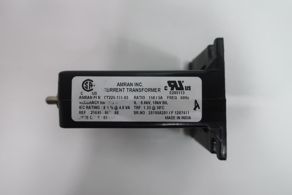 Amran CT225-151-03 Current Transformer 150/5a