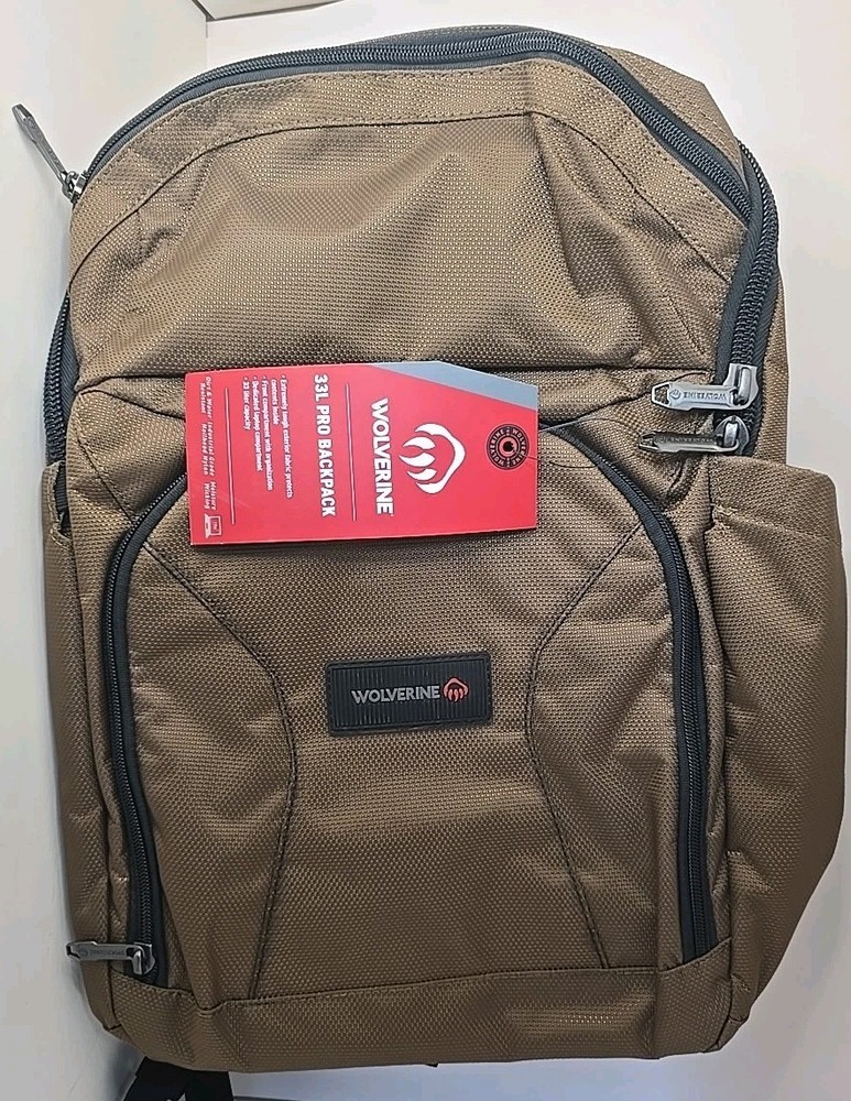 Wolverine Cargo Pro Backpack 33L Chestnut  - New With Tags