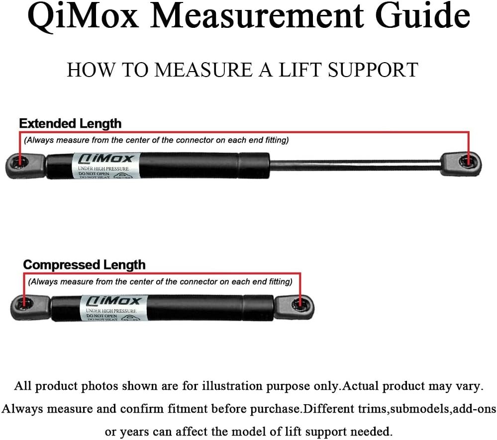 Qty(2) Tailgate Rear Trunk Liftgate Lift Supports Struts Compatible with E90 325