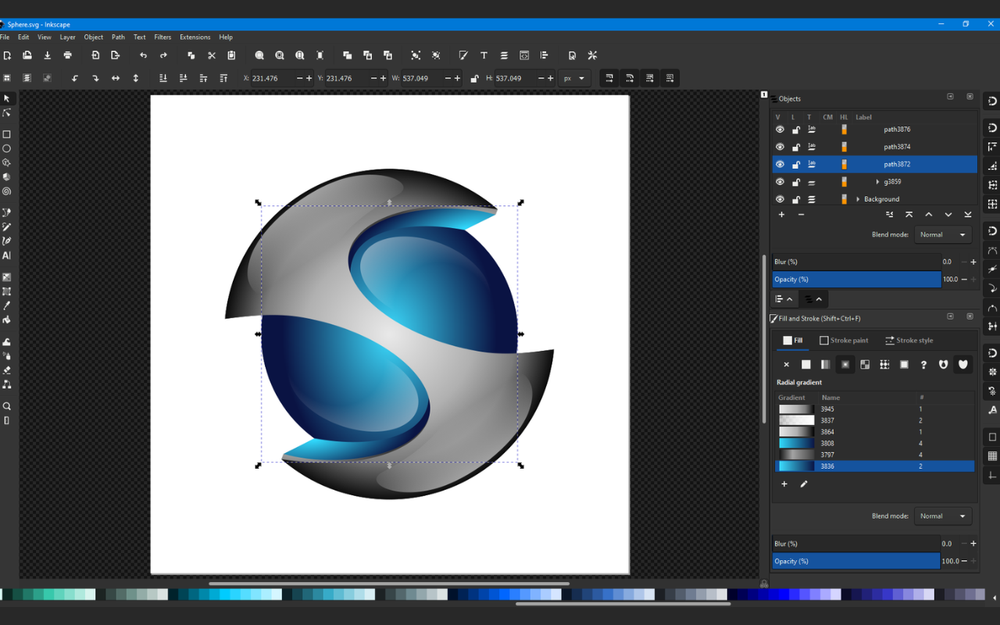 Inkscape Pro Illustrator - Vector Graphic Design Software for MAC on CD-ROM
