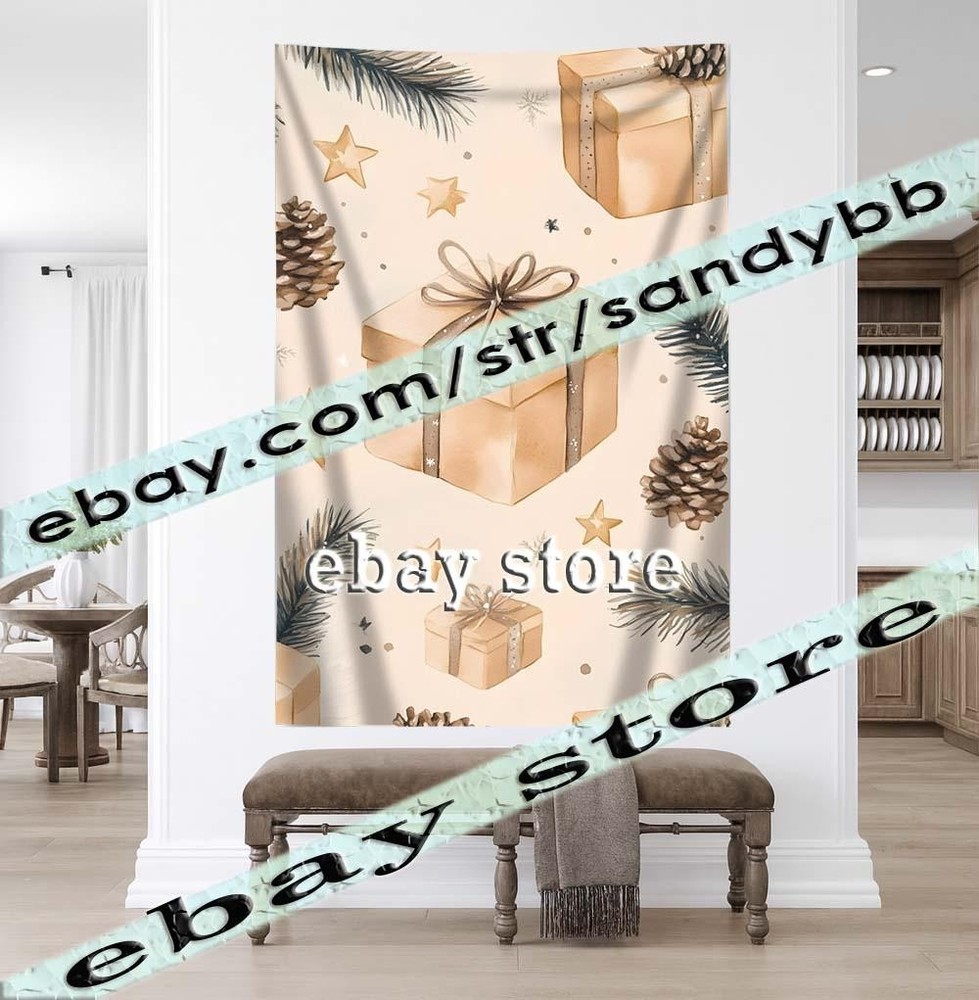 Soft Beige Tapestry Gift Boxes 39X59 in
