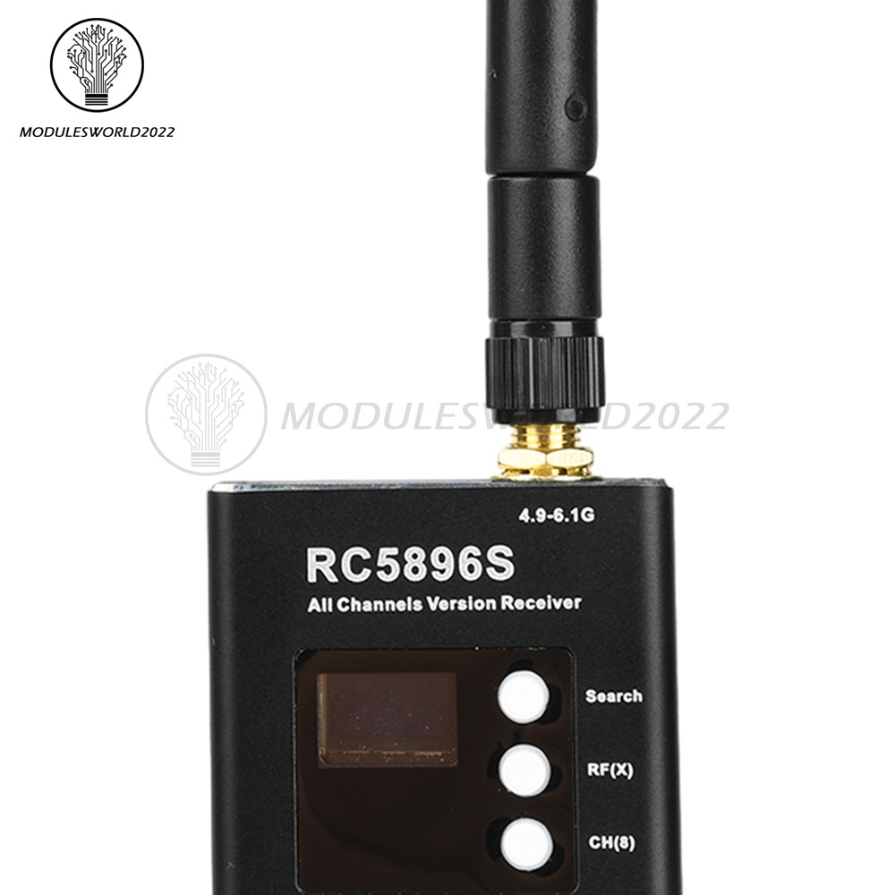 DC6-40V RC5896S Receiver 5.8GHz Video Receiver Compatible 5.8G Image Transmitter