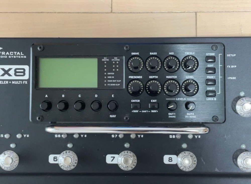Fractal Audio AX8 Multi-Effects Pedal