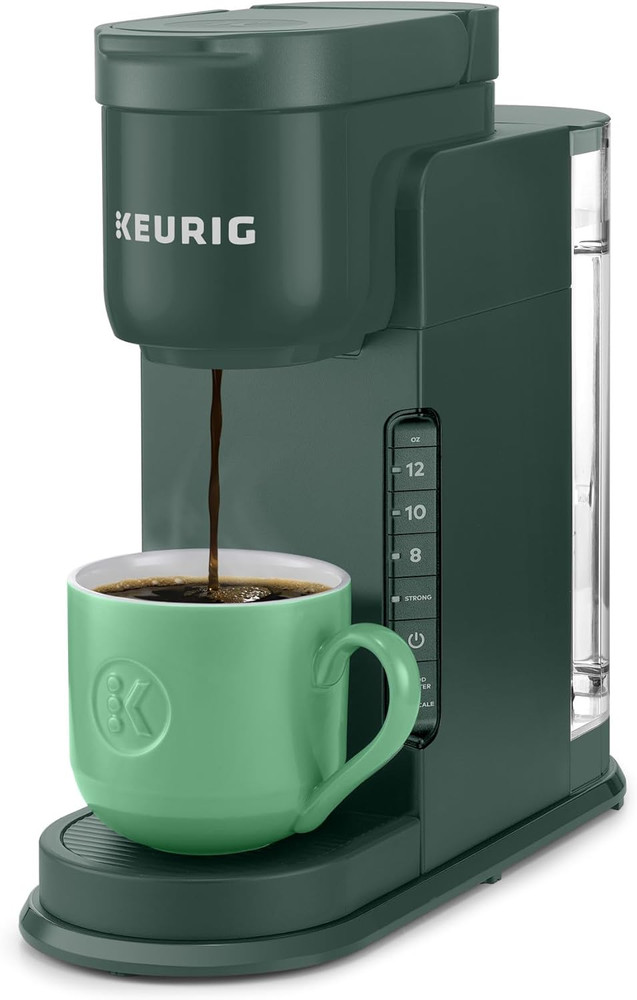 K-Express Single Serve K-Cup Pod Coffee Maker, 3 Brew Sizes, Strong Button Featu