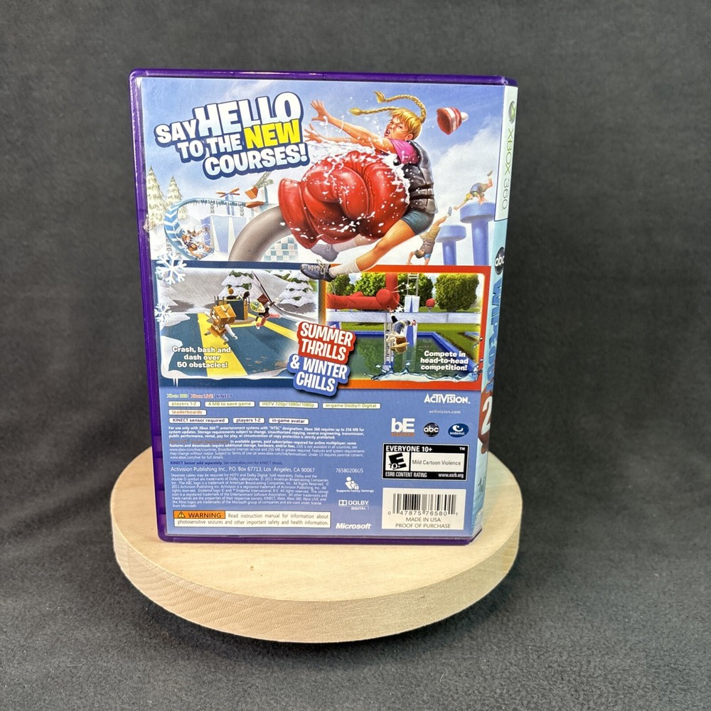 Xbox 360 Kinect Sensor (1414) with 4 Games Bundle - Play Bundle