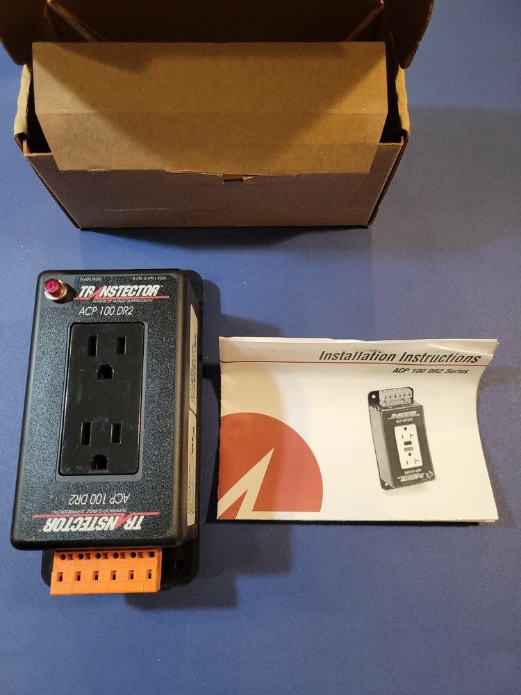 New Transtector ACP 100 DR2 Surge Protector - NEW, OPEN BOX