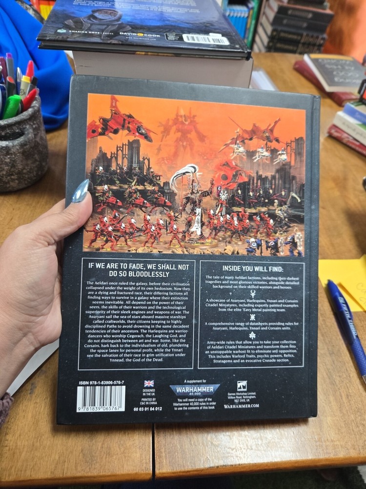 Games Workshop Warhammer 40K Codex: Aeldari Core Rules - 46-01