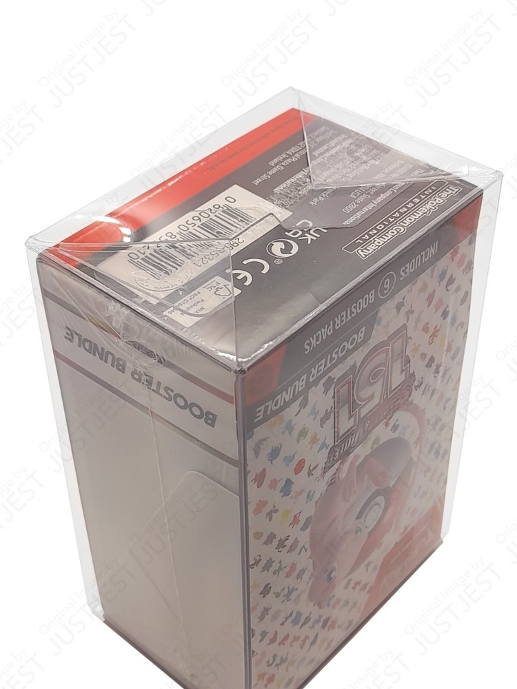 Pokemon Protective Clear Case for Booster Bundle & Battle Box (x10)- Fast Ship