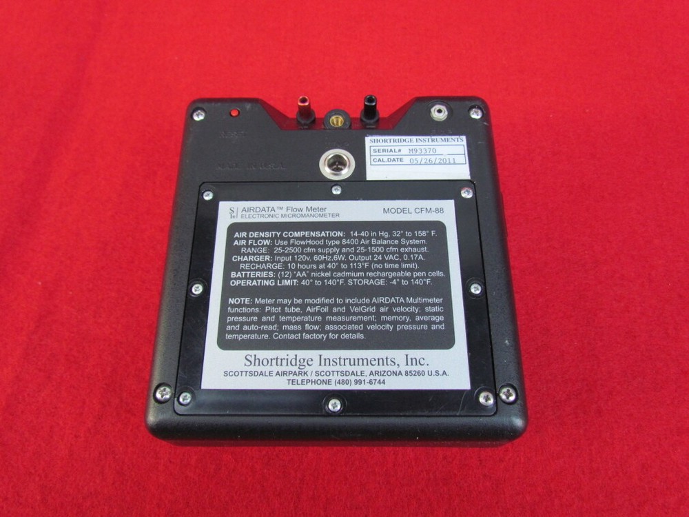 Shortridge CFM-88 AIRDATA FLOW METER