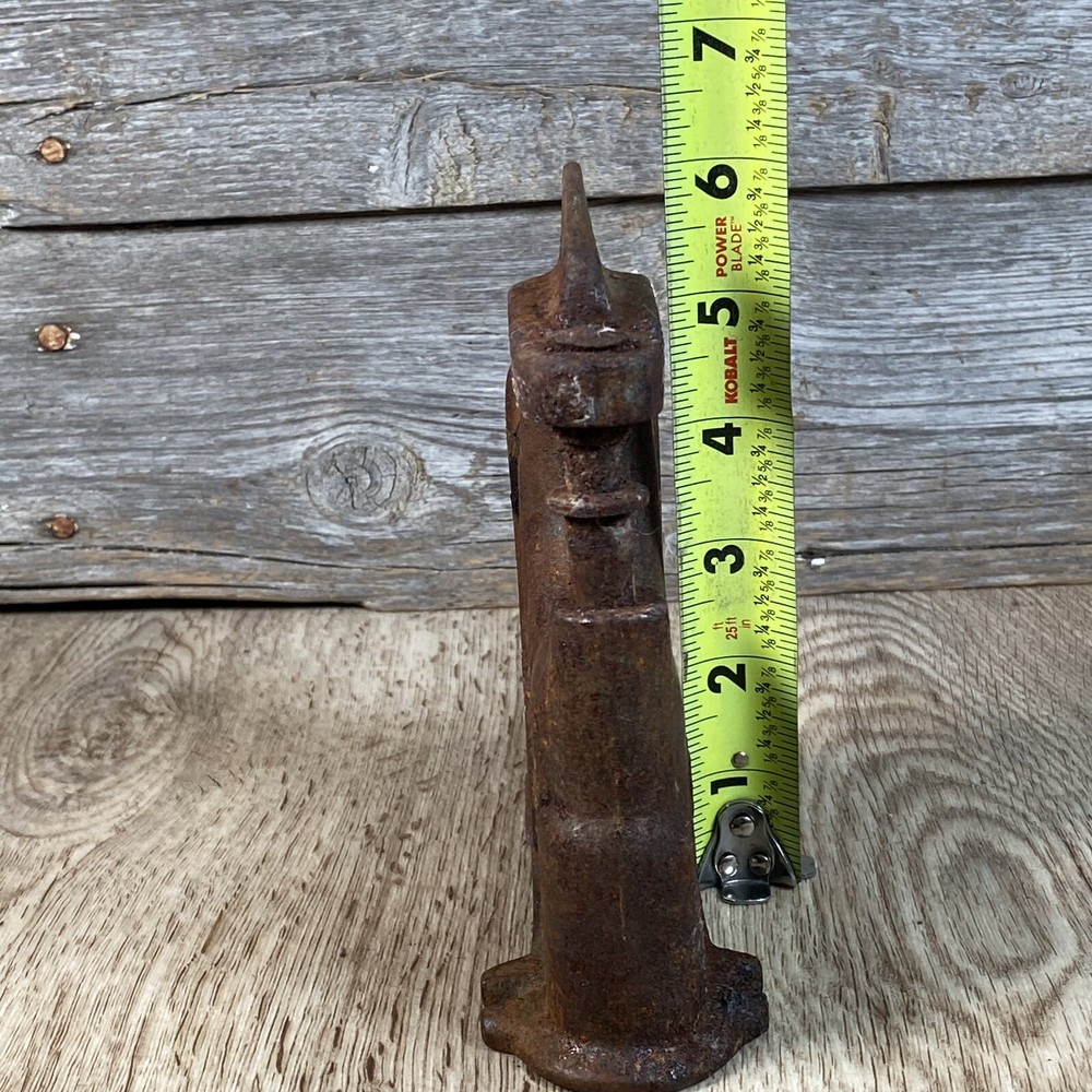 Plymouth Rock Leather Punch Press Riveter Cast Iron Missing Handle