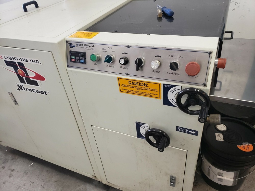 2005 TECH LIGHTING UV COATER & DRYER-18"