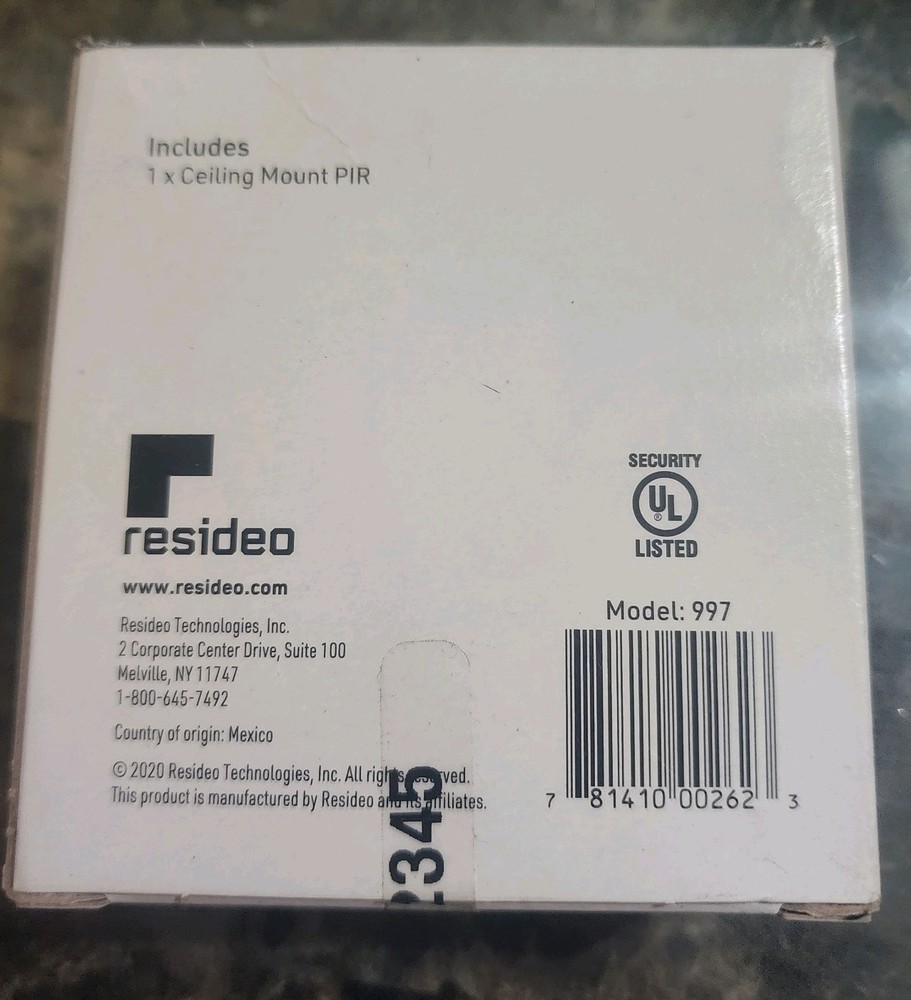 Resideo 997 Ceiling Mount PIR (360)