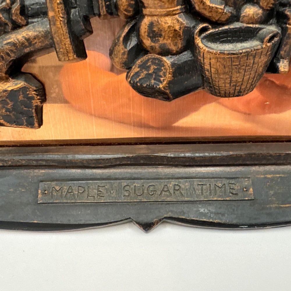 Coppercraft Guild 3D Wall Art - Maple Sugar Time 10"x 14"
