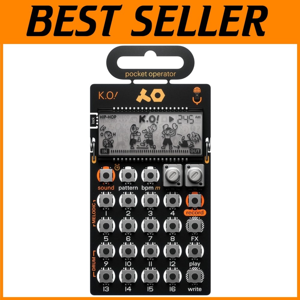 Mini PO-33 K.O.! Micro Sampler & Drum Machine
