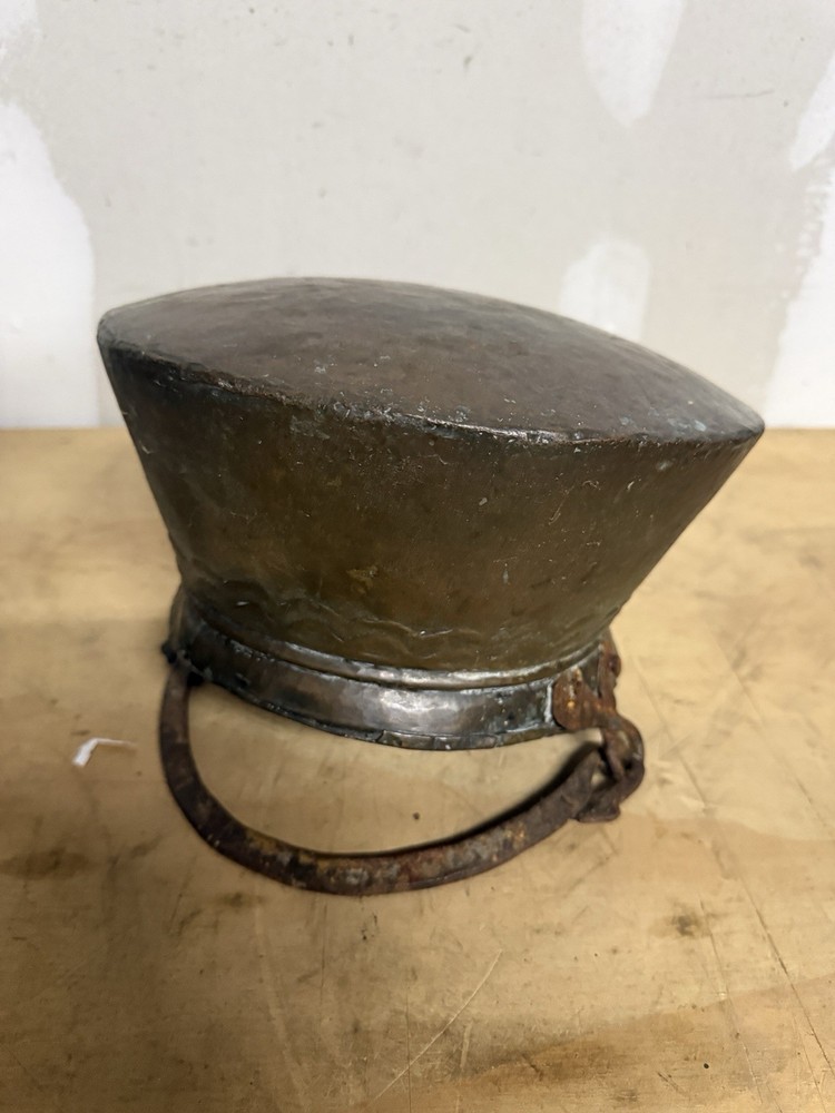 Antique Hand-Hammered Copper Pot