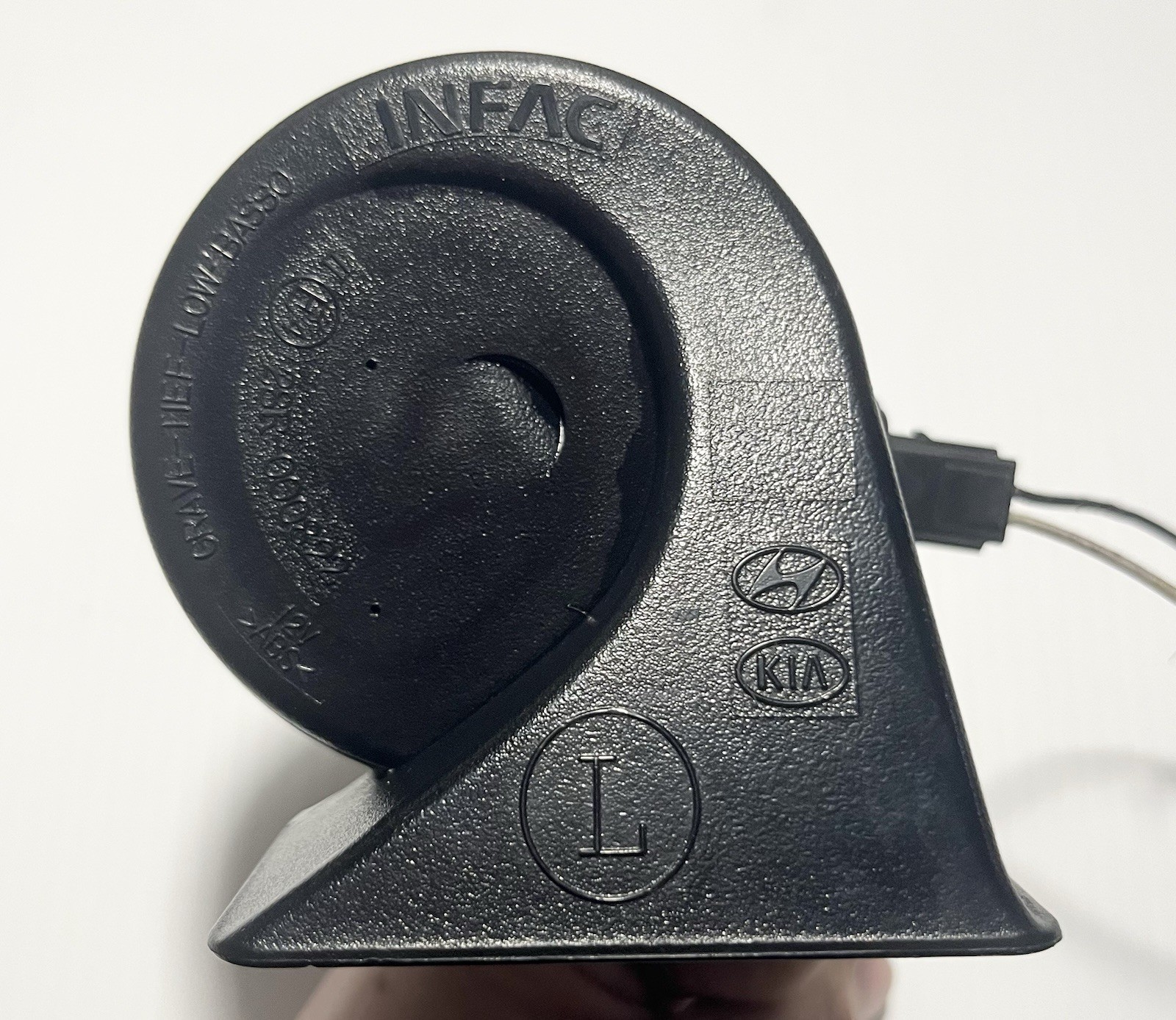 OEM 2021-2024 Hyundai Elantra Low Tone Horn 96611-AA000