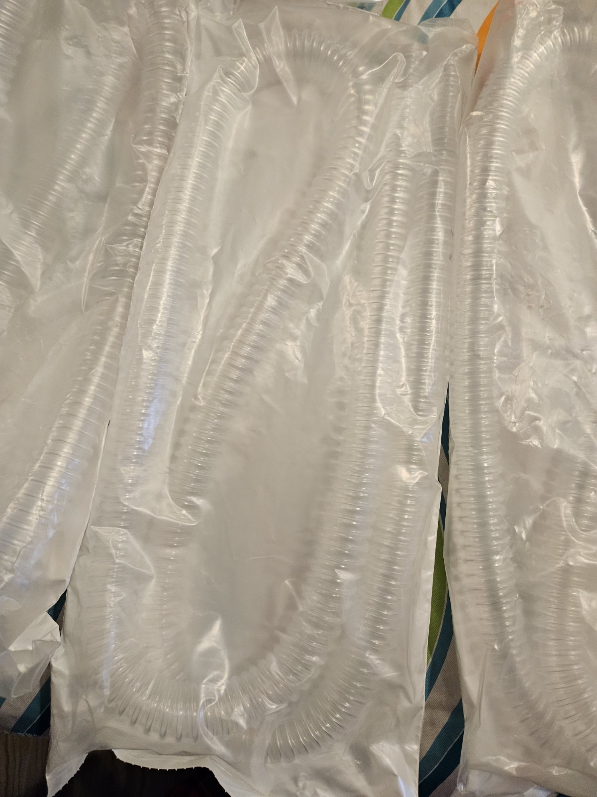 6 Cough Assist Circuit Sets, 4 FT Tubing, Bacteria Filter, Mouthpiece (Not mask)