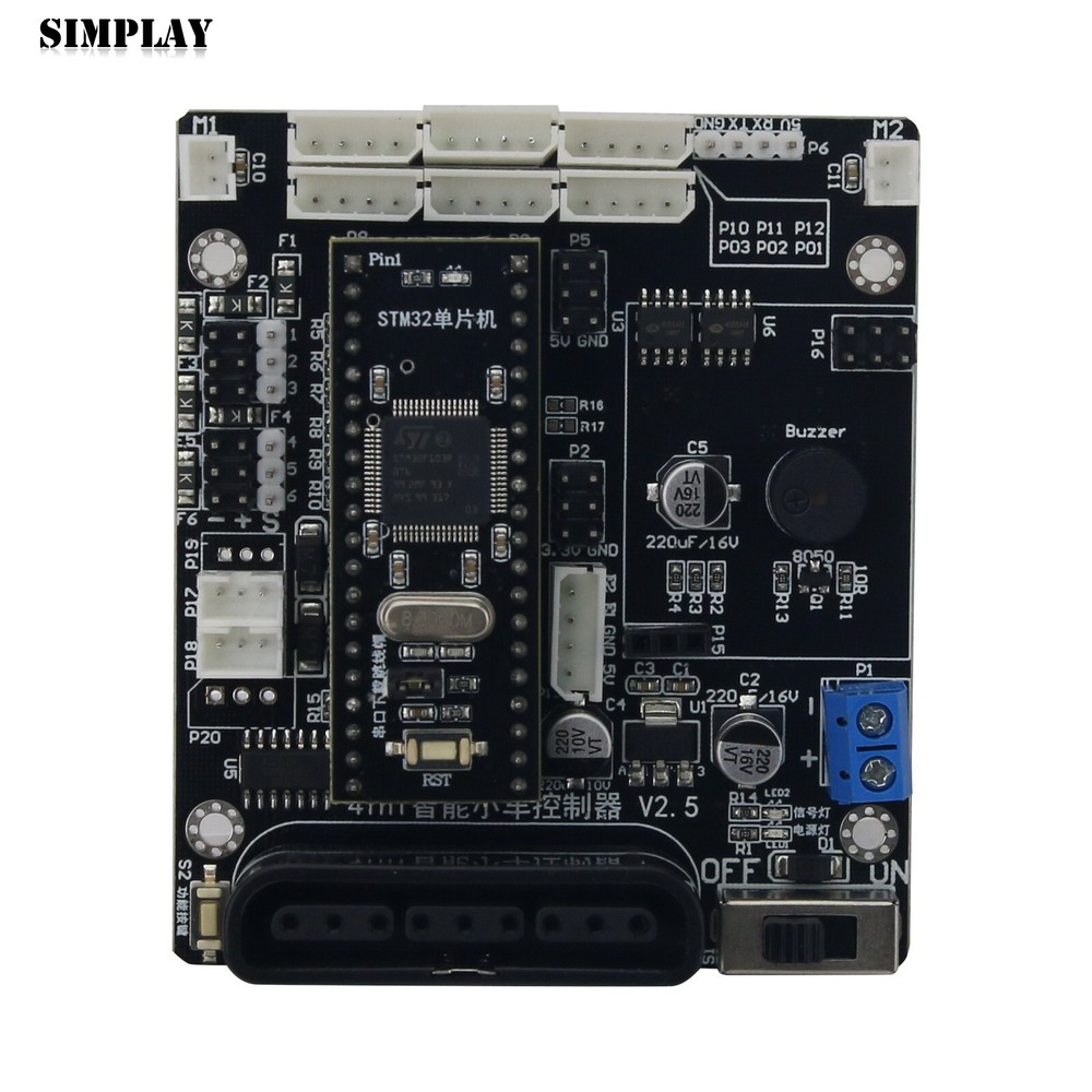 6CH Servo Controller + 2CH Motor Control Bluetooth Handle Remote Control