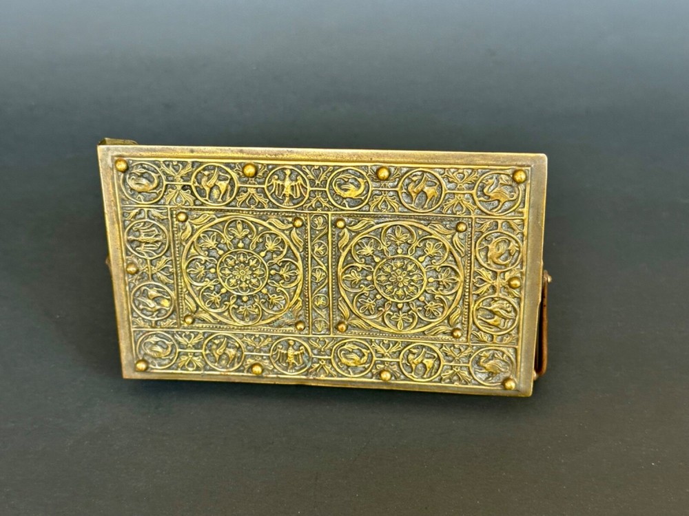 Weimar Germany ANTIQUE Bronze Case Notebook Paper Box