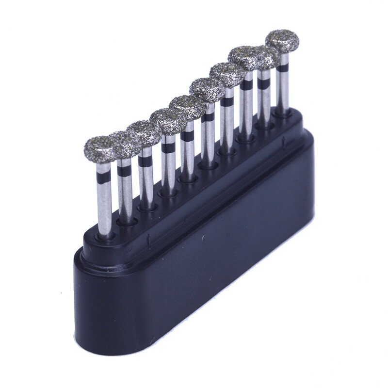 10Pcs/Pack AZDENT Dental Diamond Burs FG Super Coarse for High Speed Handpiece