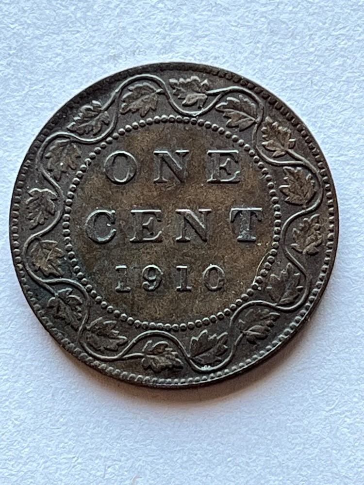 1910 CANADA ONE 1 CENT