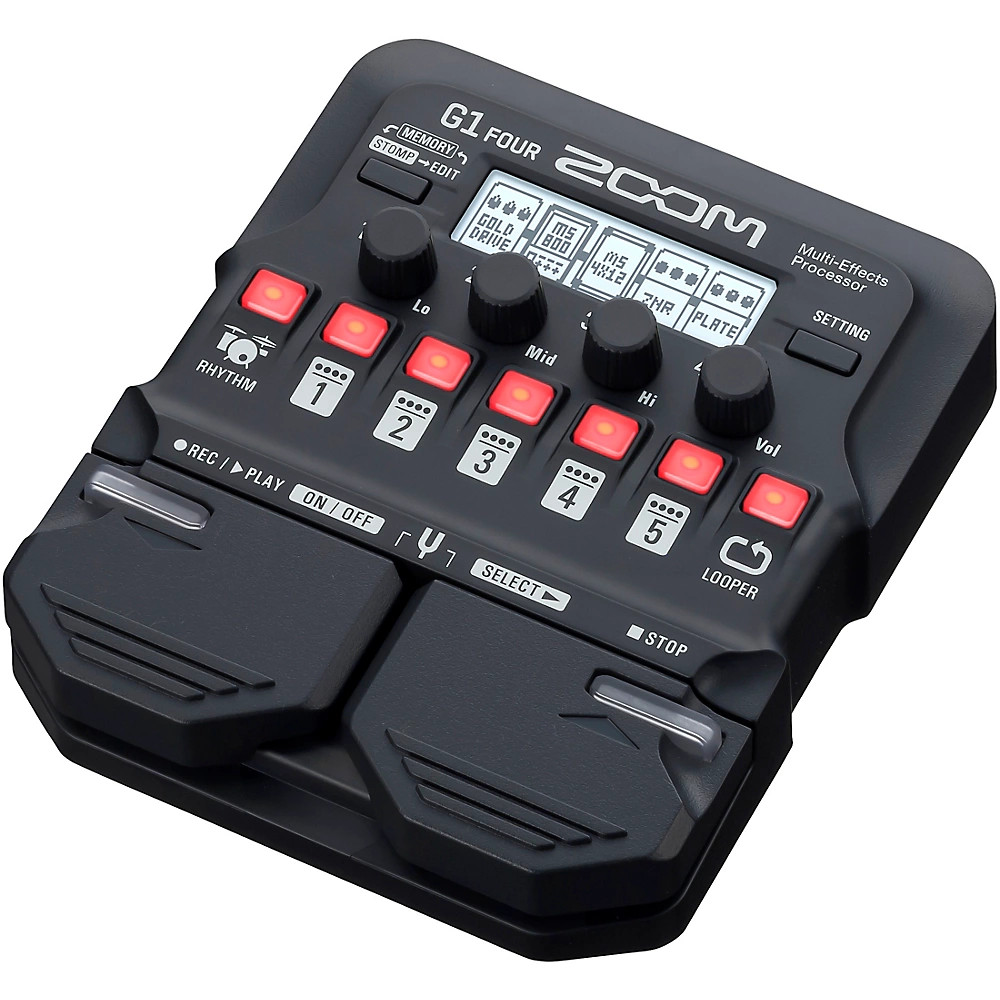 Zoom G1 FOUR Guitar Multi-Effects Processor
