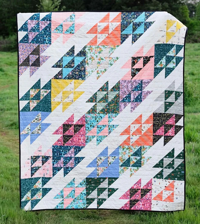 The Georgie Quilt Pattern by Kitchen Table Quilting
