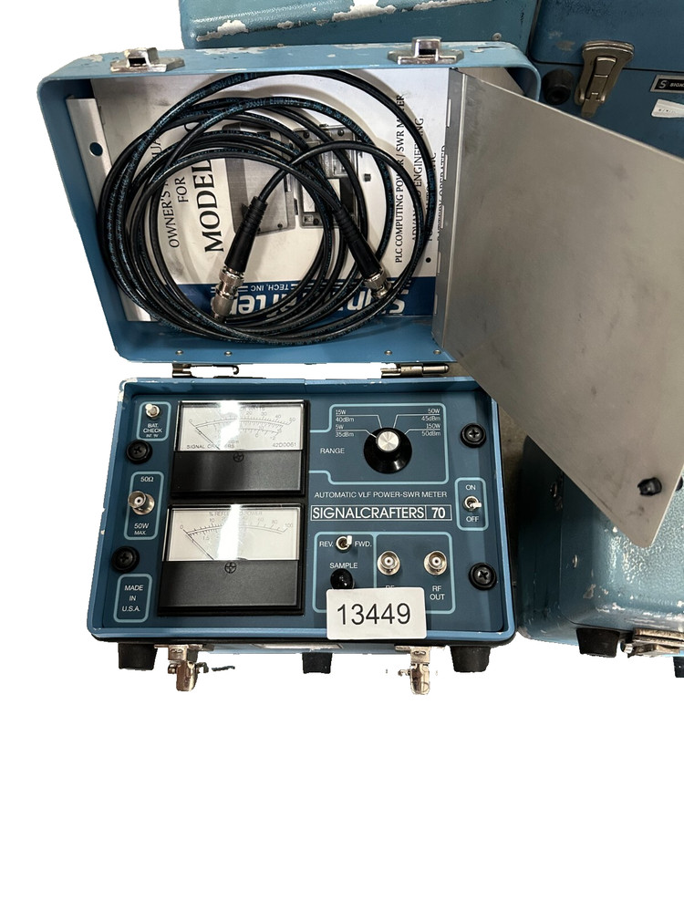 Signalcrafters 70 PLC Computing Power Automatic VLF Power SWR Meter