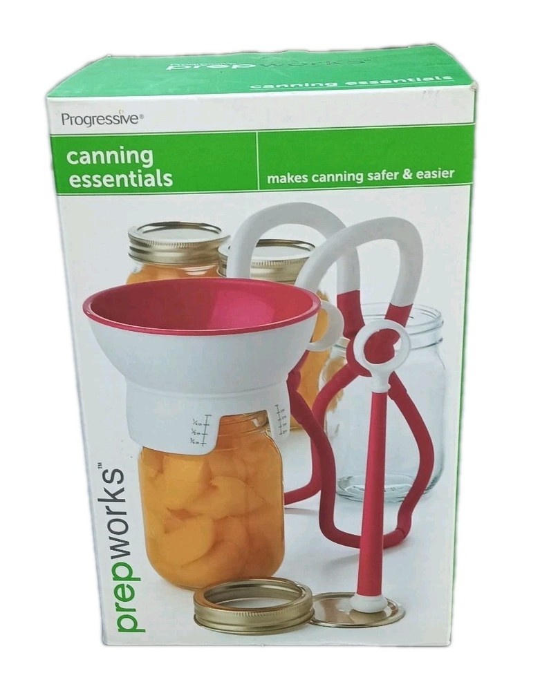 Progressive Canning Essentials Kit 3 Piece Set New Open Box